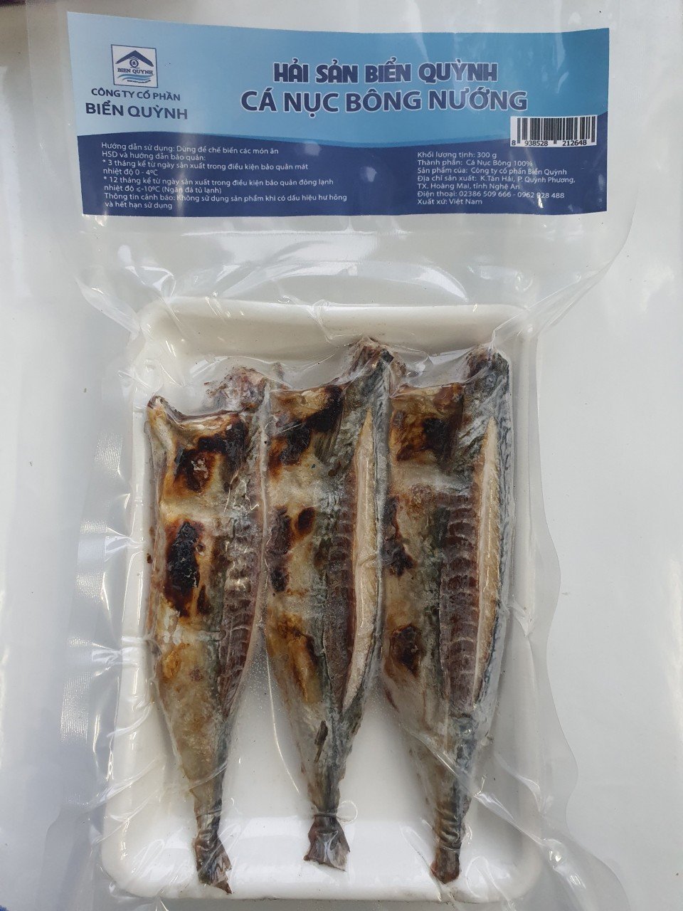 Cá nục bông nướng